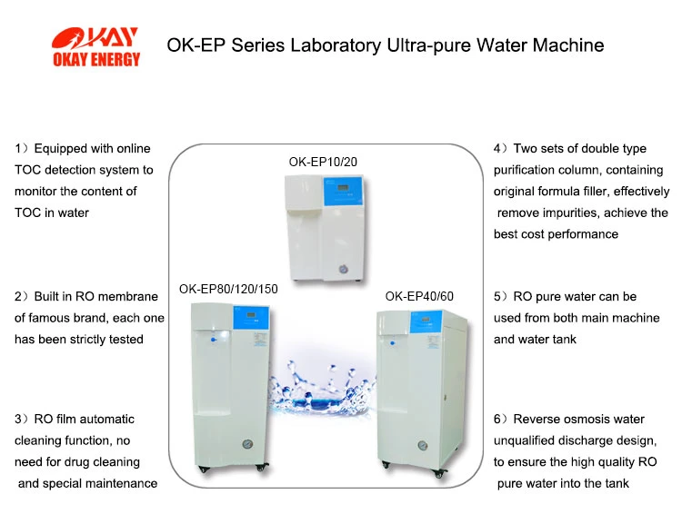 Analyzer Ultra Pure Water Purification Machine Hospital Pure Water Treatment System