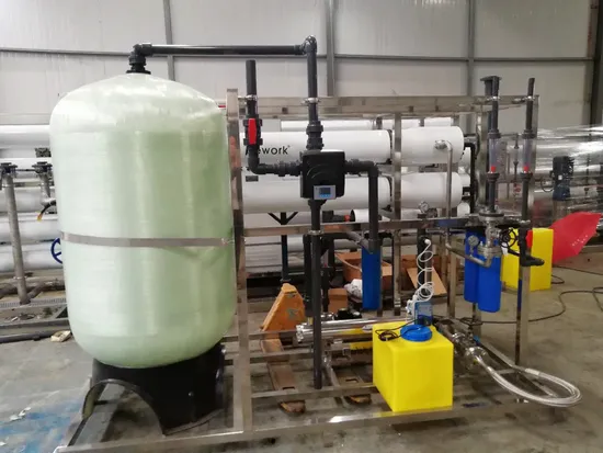 Système d'adoucisseur d'eau de filtre de réservoir d'adoucisseur d'eau de FRP d'approvisionnement direct d'usine