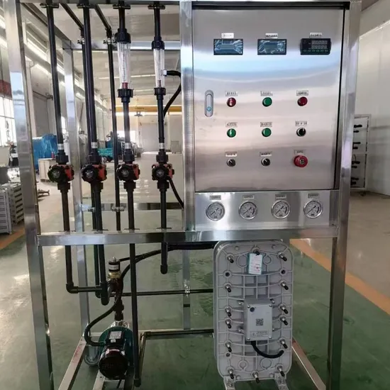 Système EDI de système d'eau ultra-pure à usage industriel