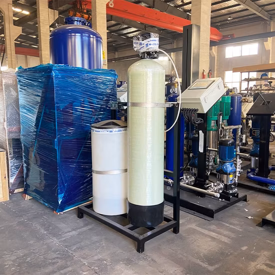 Adoucisseur de travail non-stop Système d'adoucisseur d'eau industriel Supprimer le calcium et le magnésium